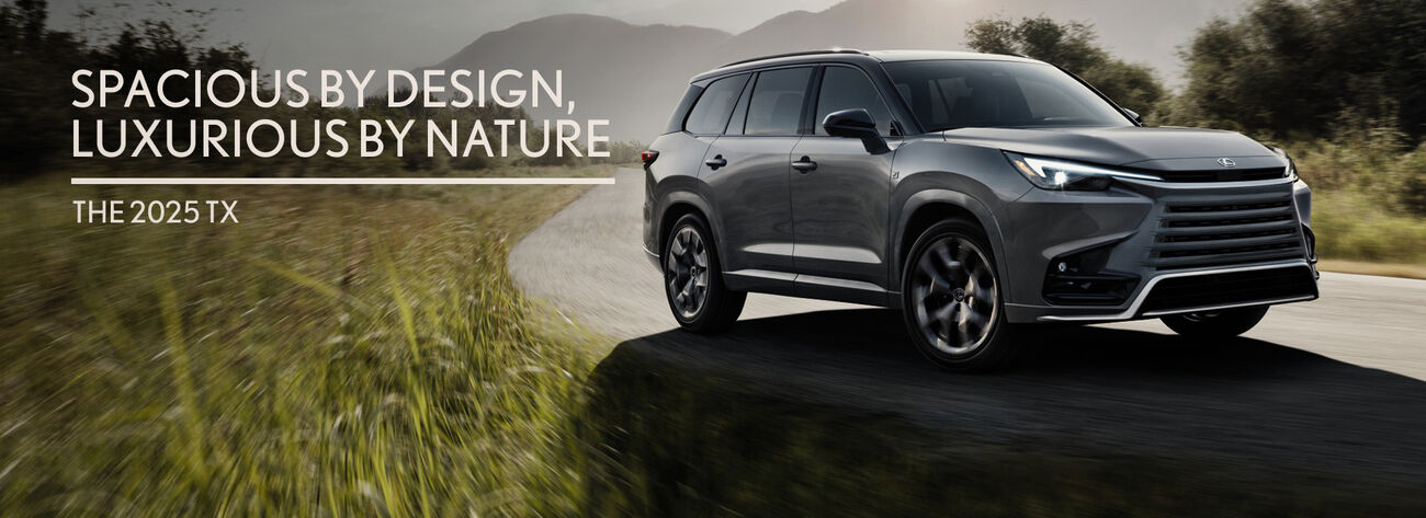 Spacious by design, luxurious by nature. The 2025 TX.