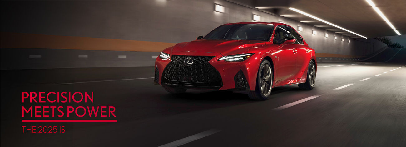 Precision meets power. The 2025 IS.