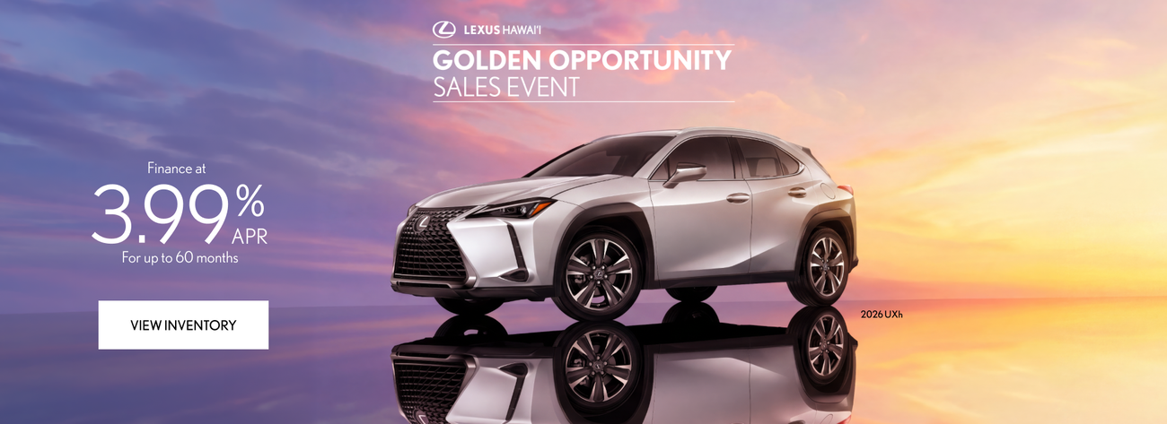The 2026 UX Hybrid. 3.99% APR for up to 60 months.