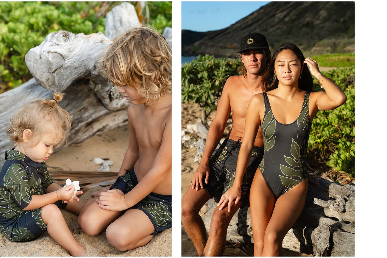 2 images of Onepaa swimwear