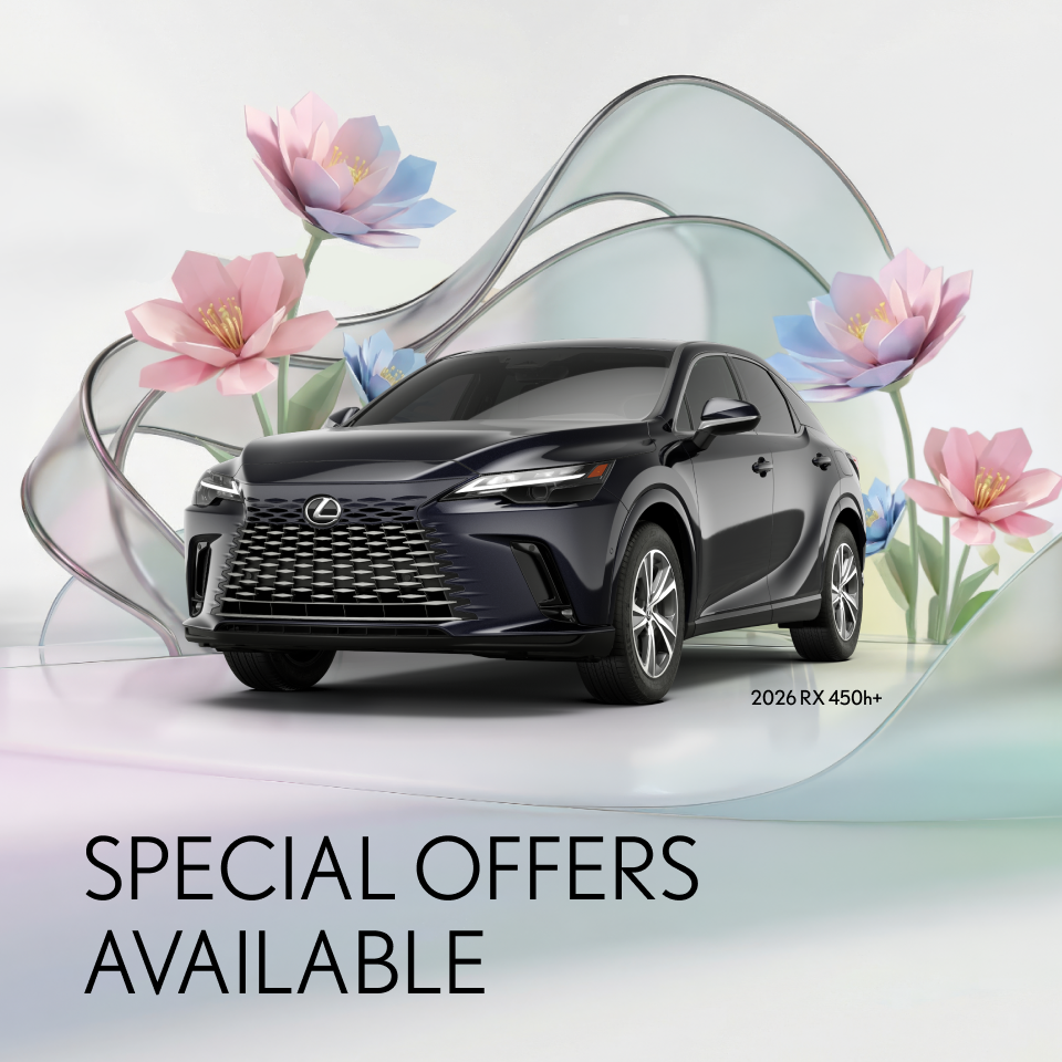 Special Offers Available on the 2026 RX 450h+. 