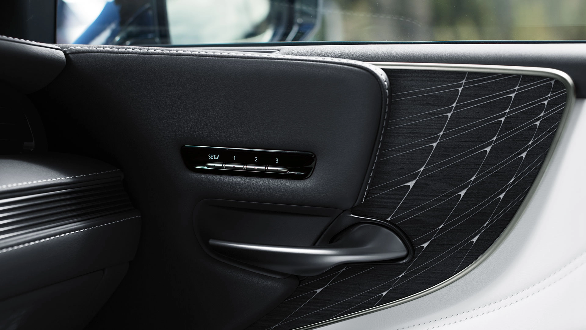 LS 500 Inside Passenger Door