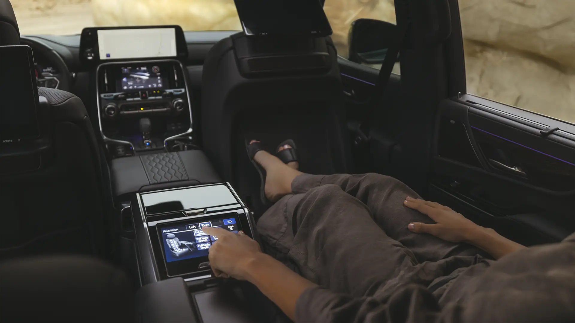 2025 LX Hybrid Ultra Premium with Massaging Rear Seat Control Panel