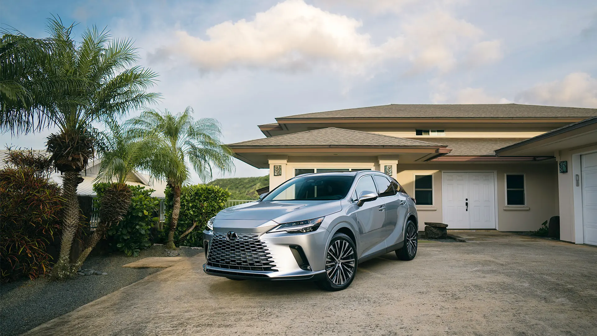 2025 Lexus RX 350 Hybrid shown in Iridium