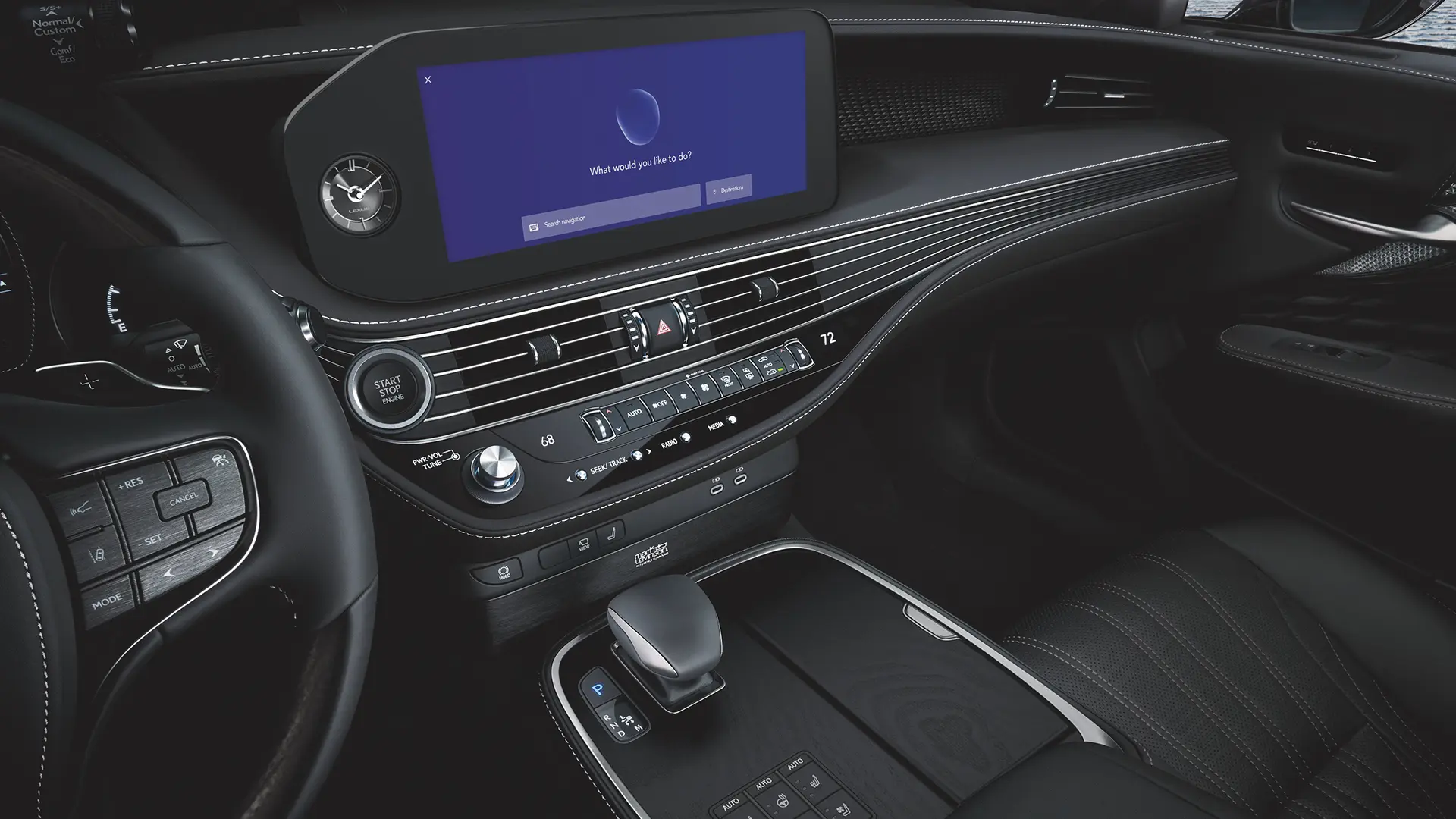 LS 500 Middle Console