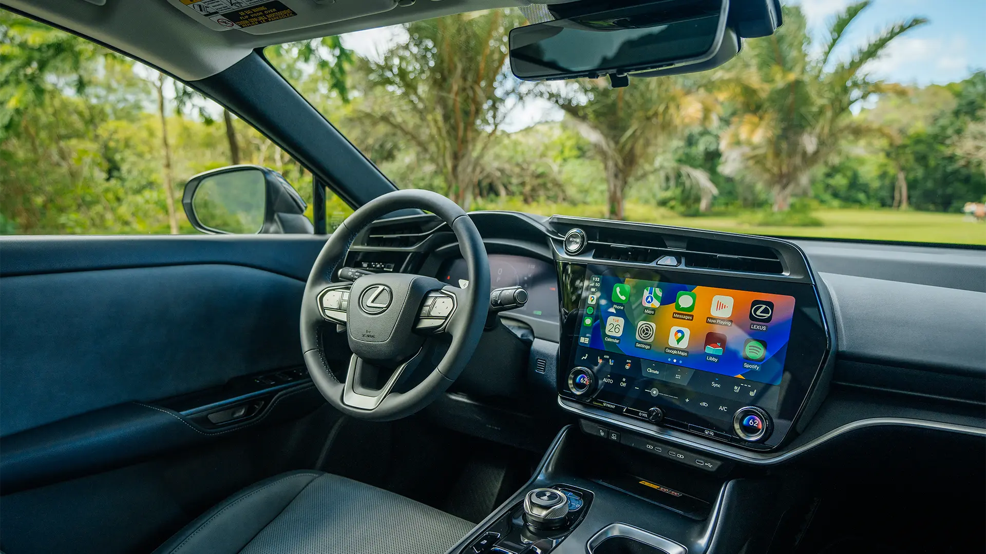 2025 RZ 450e Luxury with Dapple Gray Ultrasuede®