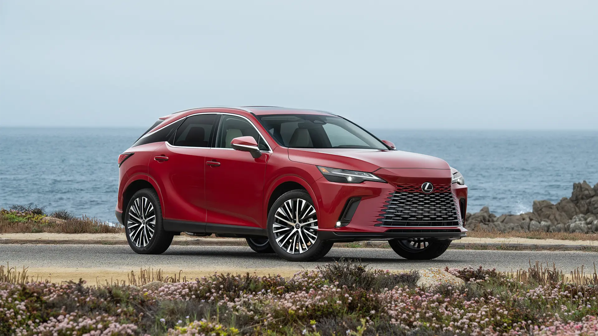 2025 Lexus RX 350 Hybrid shown in Iridium